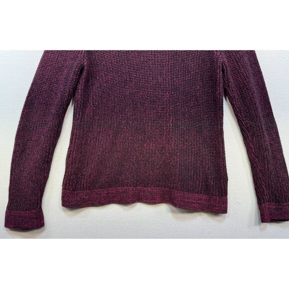 Christopher & Banks Womens Knitted Zip Cardigan Sweater Size M Black & Pink - Picture 10 of 10